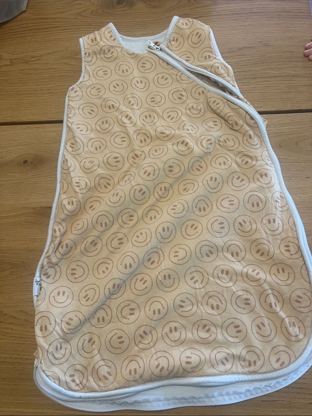 Vance Copper Pearl Smiley Baby Sleep Sack - Cozy Infant Sleep Bag 0-6